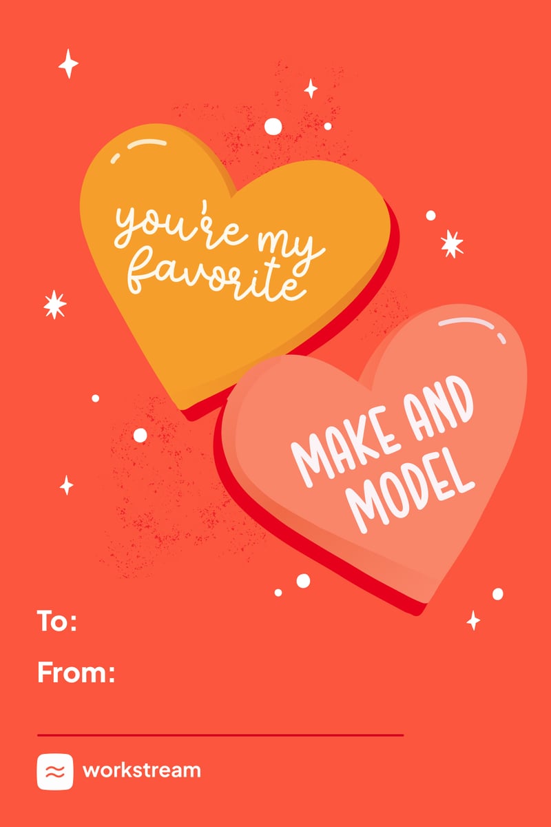 You're my favorite make and model