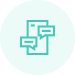 2 way texting icon