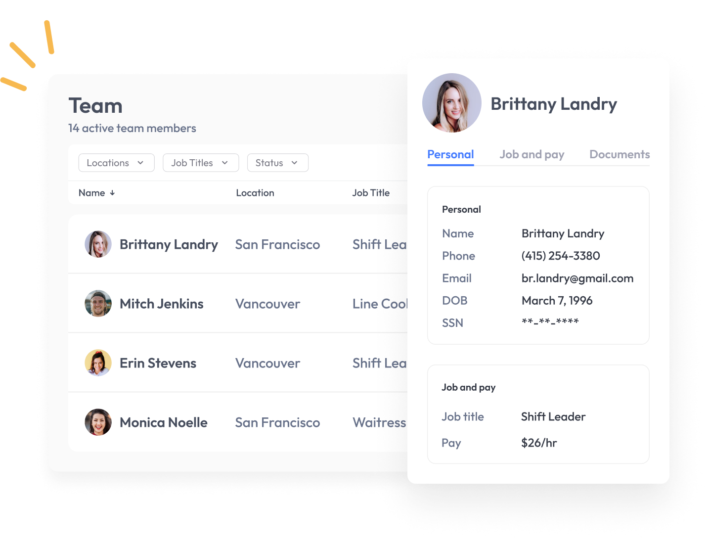 team view product